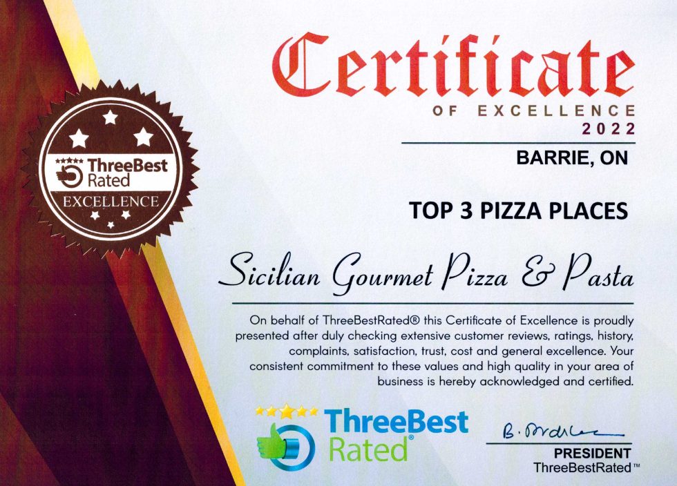 Barrie Restaurant | Fast Pizza Pasta Food Beer and Wine Delivery Online